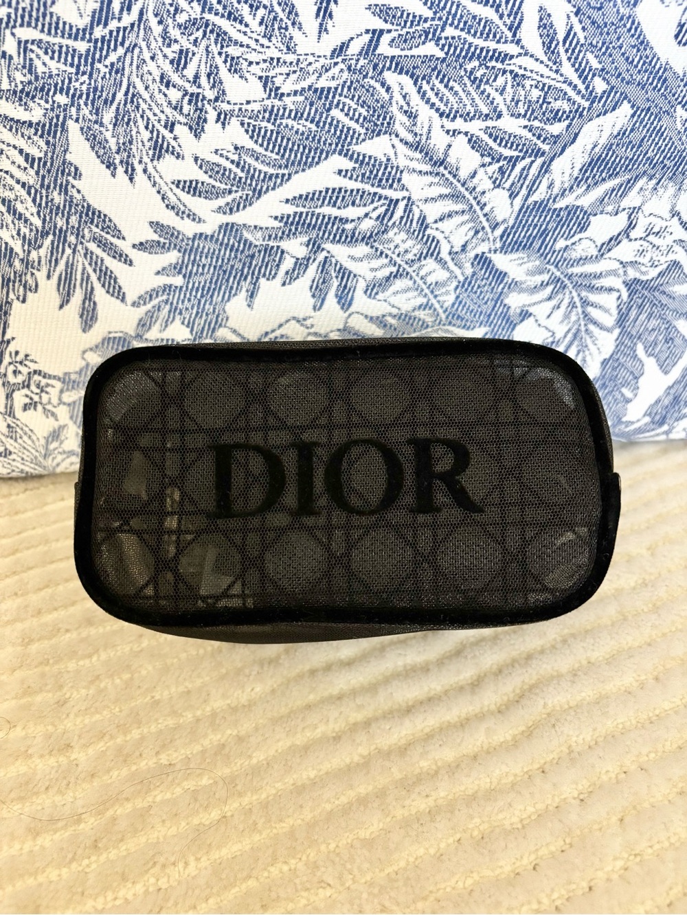 ✨NEW✨ Dior Beauty Black Mesh Pouch